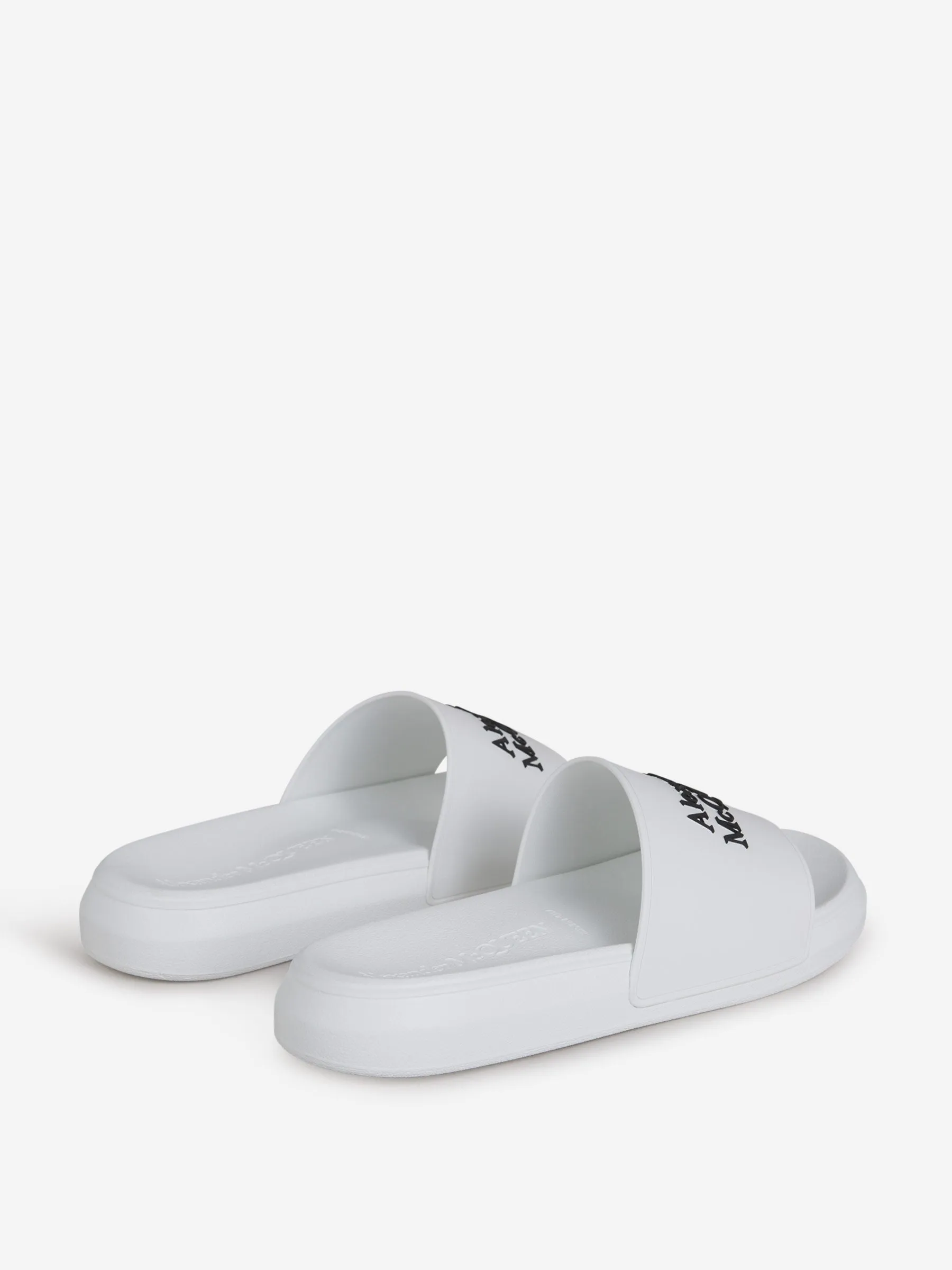 Alexander McQueen Sandalias Pool Logo