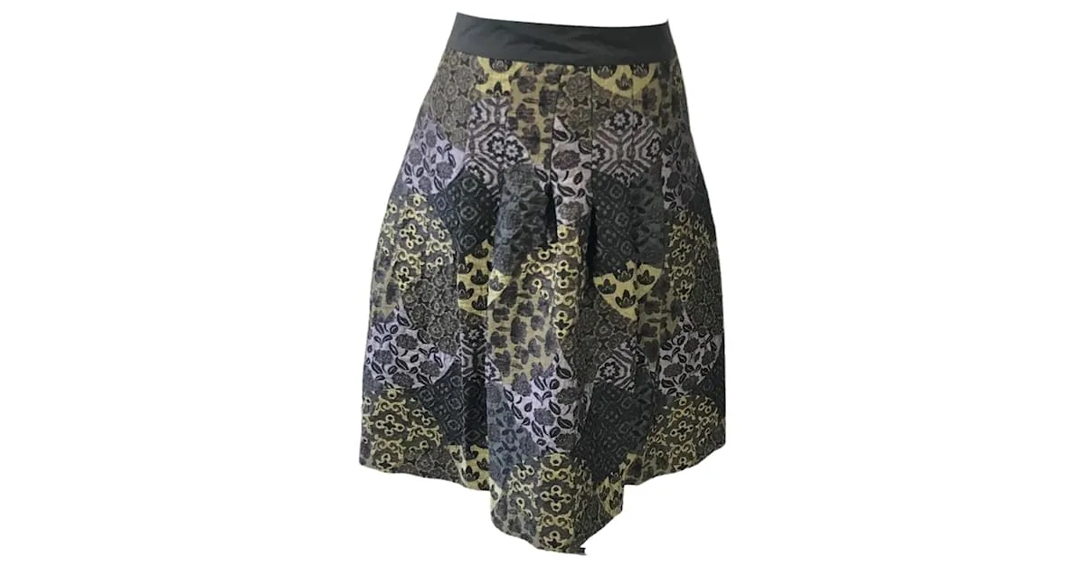 Autre Marque Falda Tablada Multicolor 