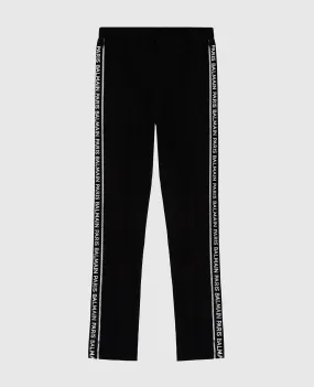 Balmain Children's leggings with logo print