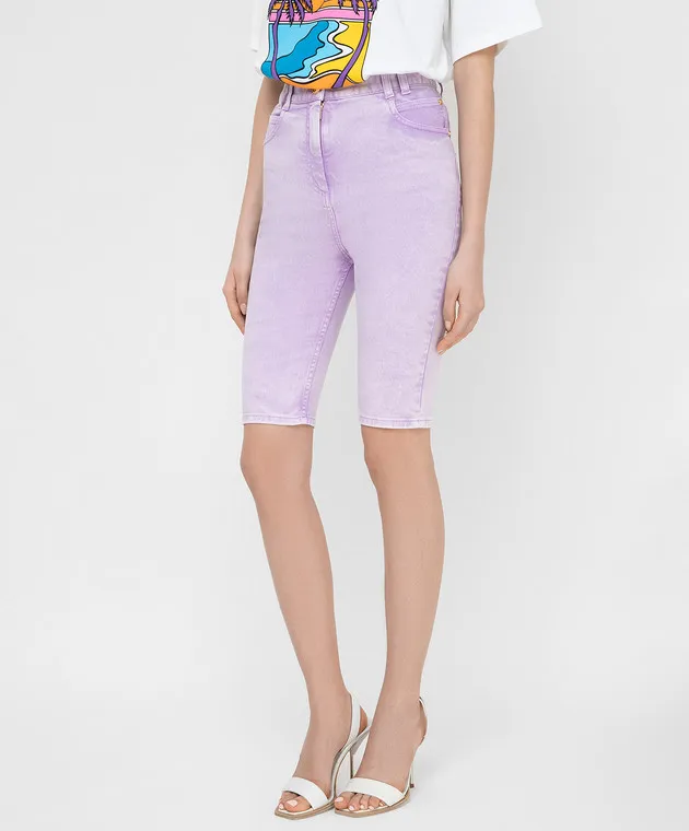 Balmain Lilac shorts