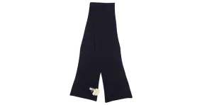 Chal de cachemira y lana Navy de Hermès Azul marino 