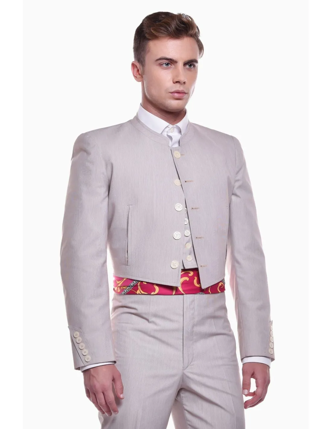 CHAQUETA CAMPERA 1000 RAYAS TRAJE CORTO HOMBRE