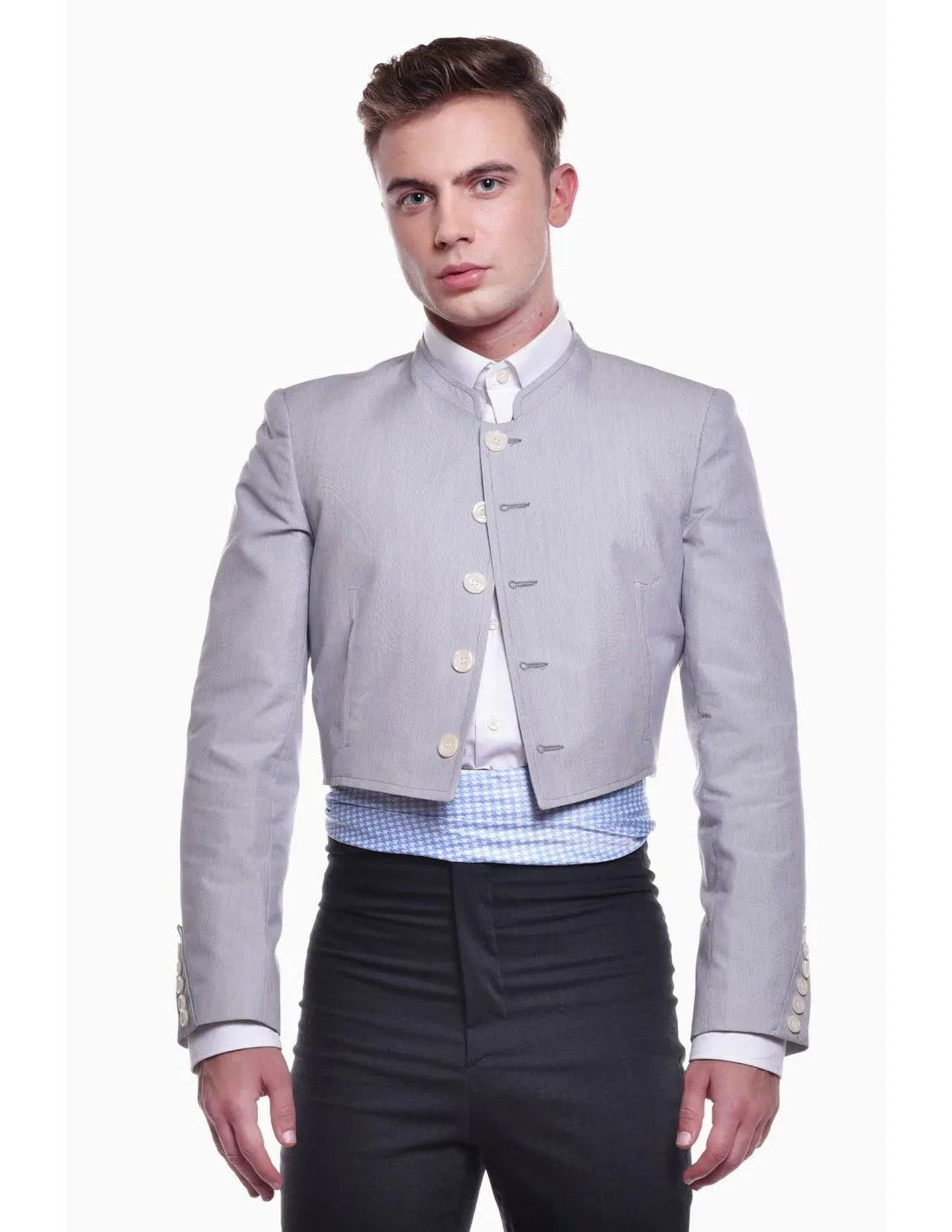 CHAQUETA CAMPERA 1000 RAYAS TRAJE CORTO HOMBRE
