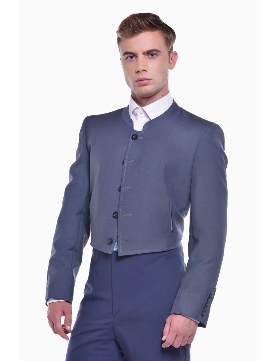 CHAQUETA CAMPERA ALPACA TRAJE CORTO HOMBRE