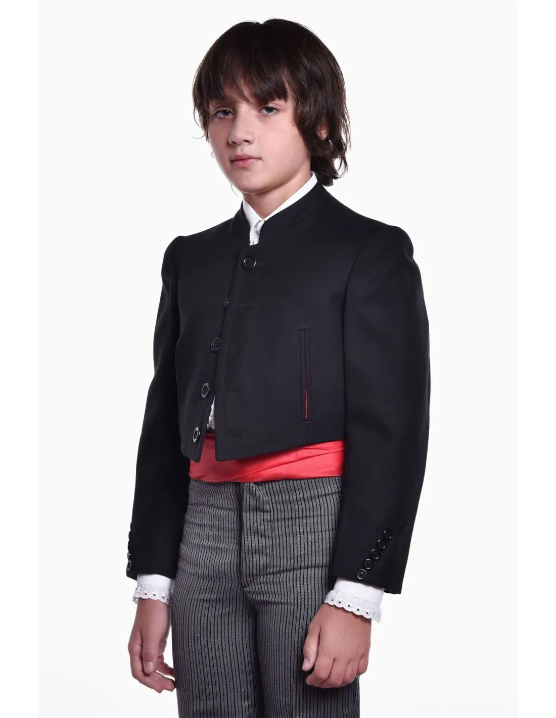 CHAQUETA CAMPERA SARGA LANA TRAJE CORTO NIÑO