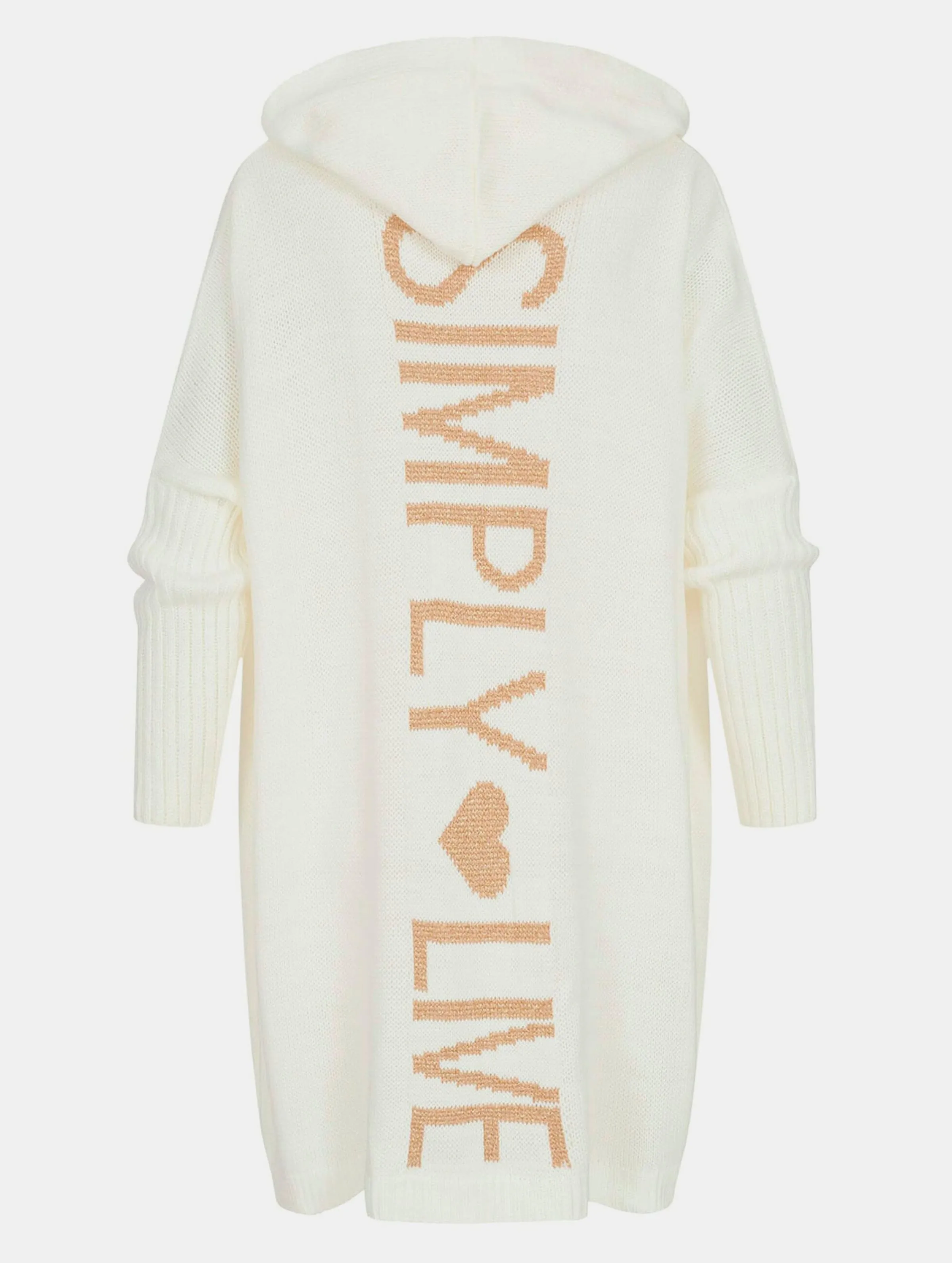 Cloud5ive Cardigan Simply Love Live Print Strickjacke