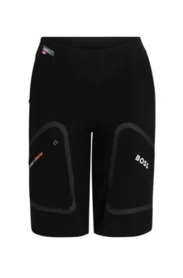 Culote BOSS x ASSOS de estilo cargo repelente al agua con detalles reflectantes