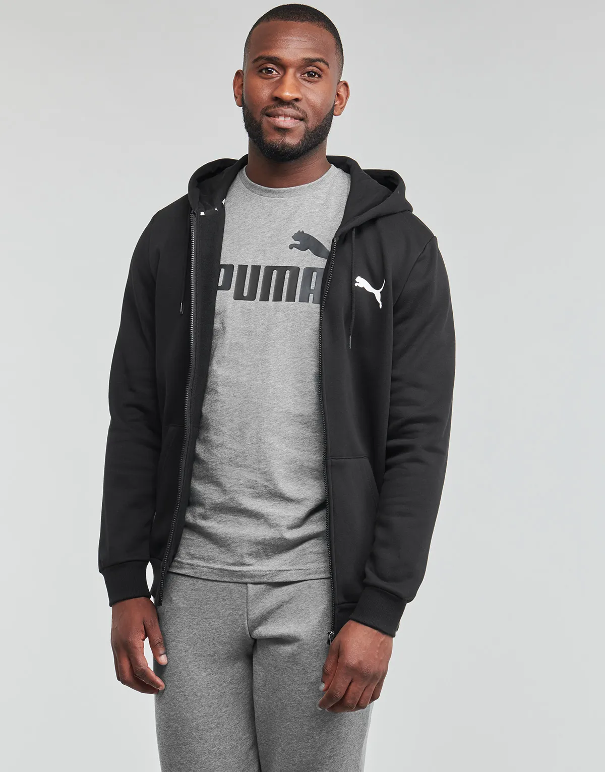 ESS FZ HOODED JACKET FL