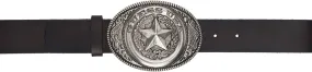 GUESS Brown Star Leather Belt