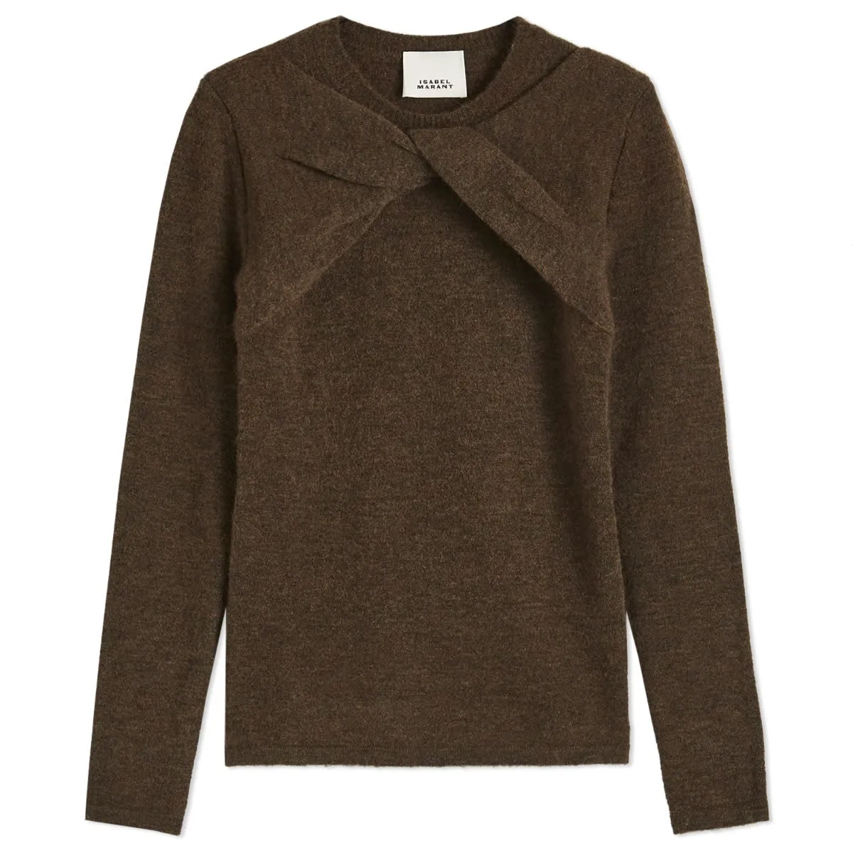 ISABEL MARANT Crewneck Jumper Bronze