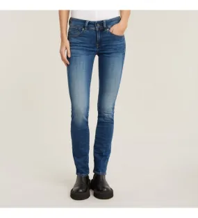 Jeans Midge Straight azul