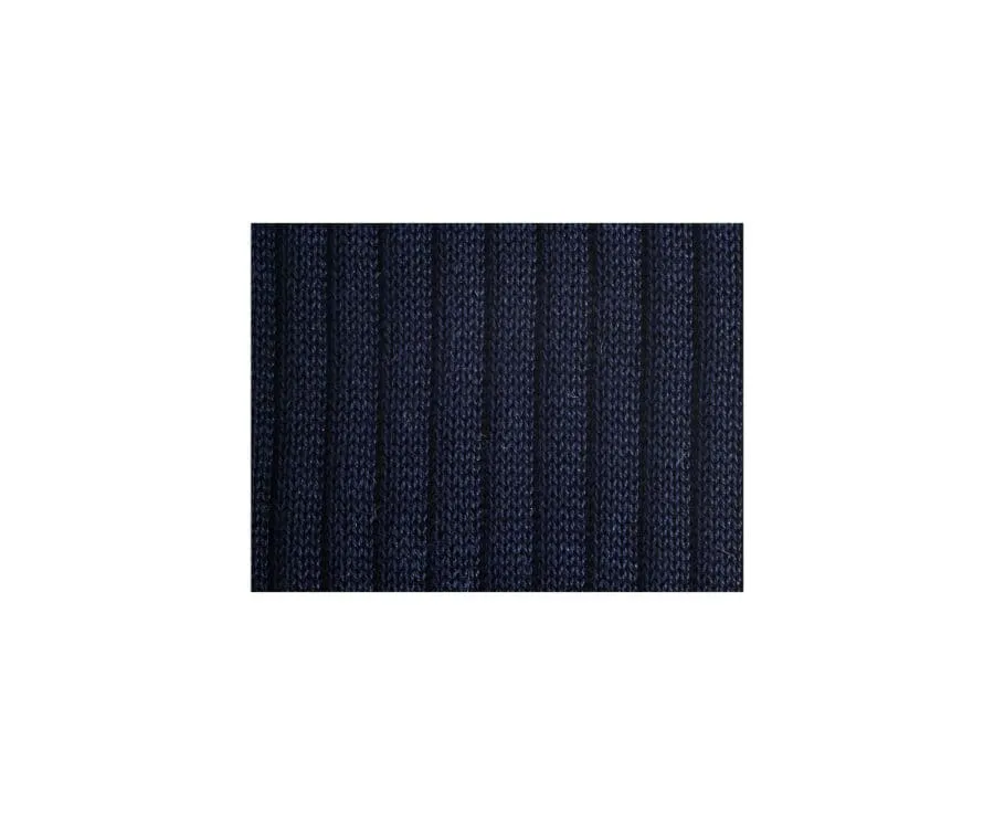 Men's Navy Cotton high Socks