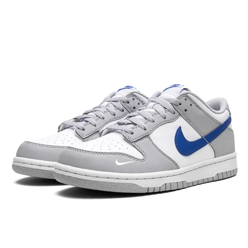 Nike Dunk Low Mini Swoosh Wolf Grey Game Royal