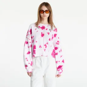 Nike Sportswear Women's Oversized Fleece Tie-Dye Crew Sweatshirt