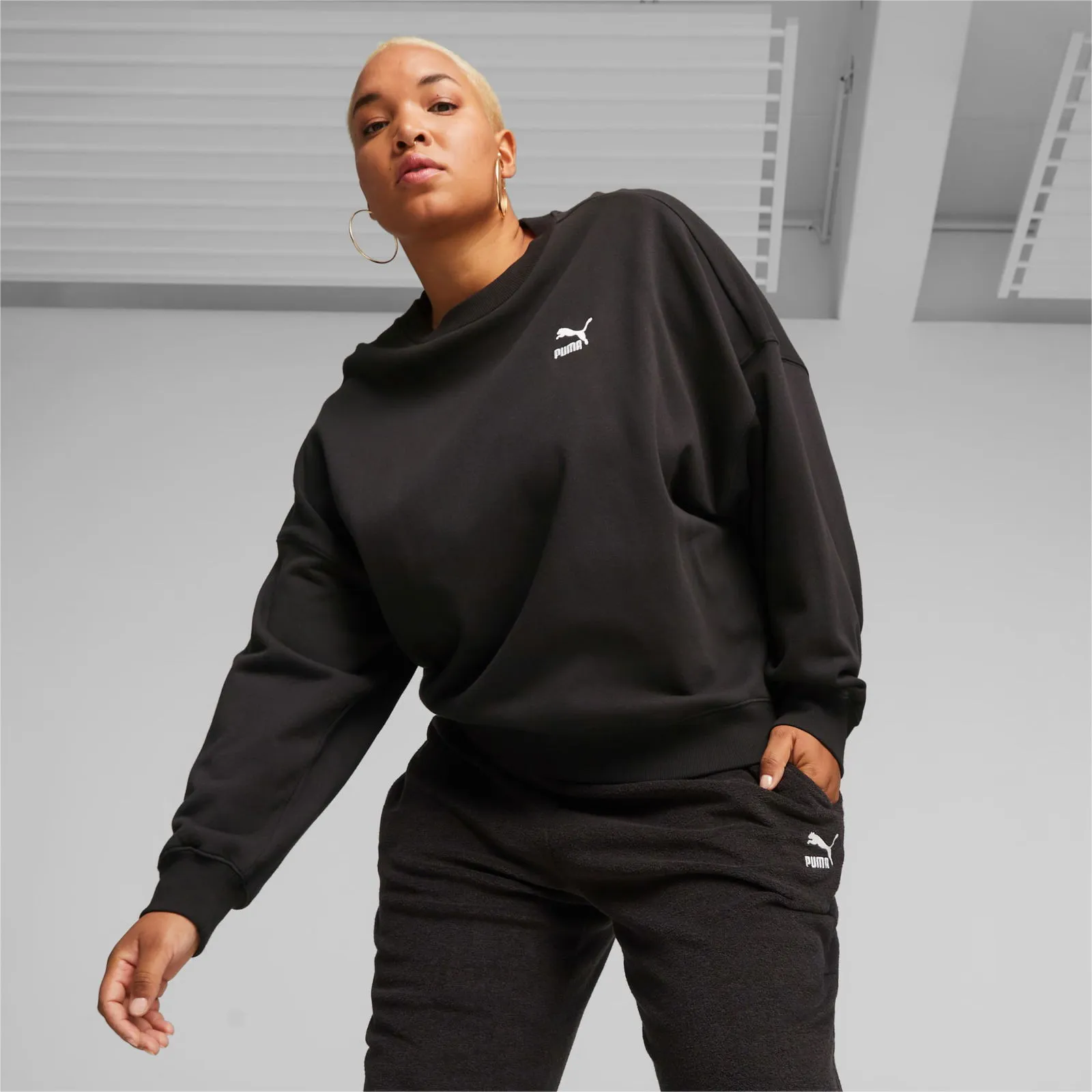 Puma CLASSICS Oversized Sweatshirt Damen