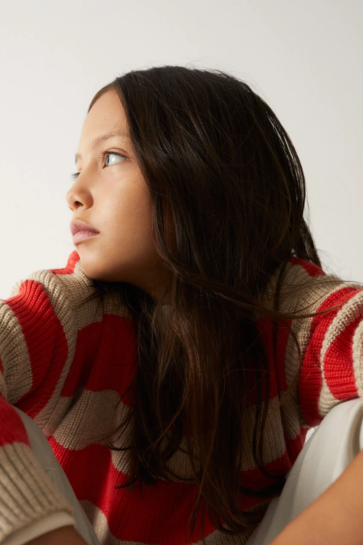 RED BUSH KNITTED JUMPER