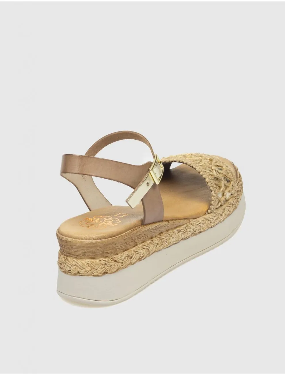 Sandalia Porronet 3030 Platino