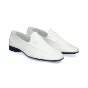 SERGIO SERRANO Mocasines de Hombre BLANCO
