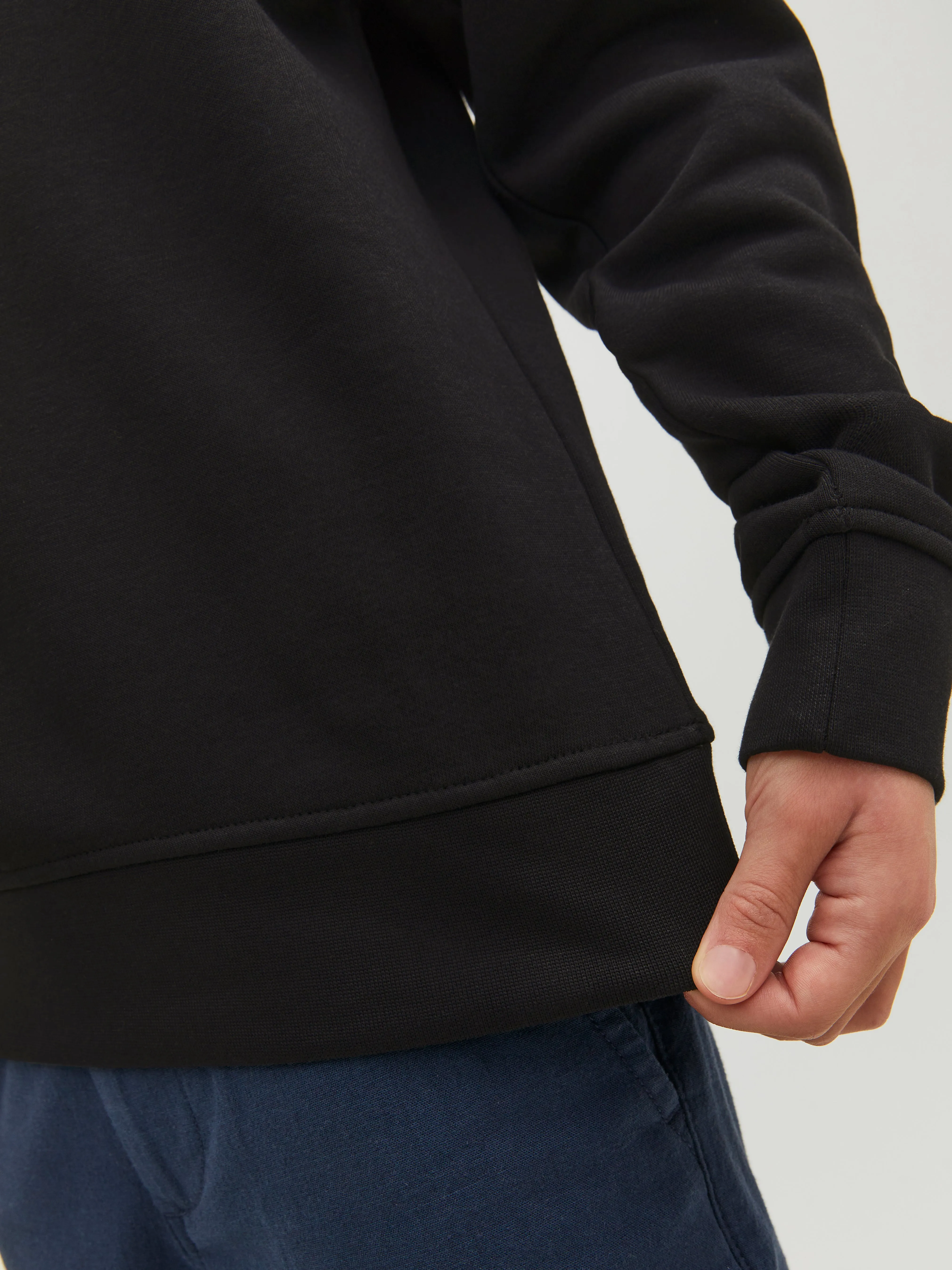 Sudadera con capucha Estampado Junior | Negro | Jack & Jones®
