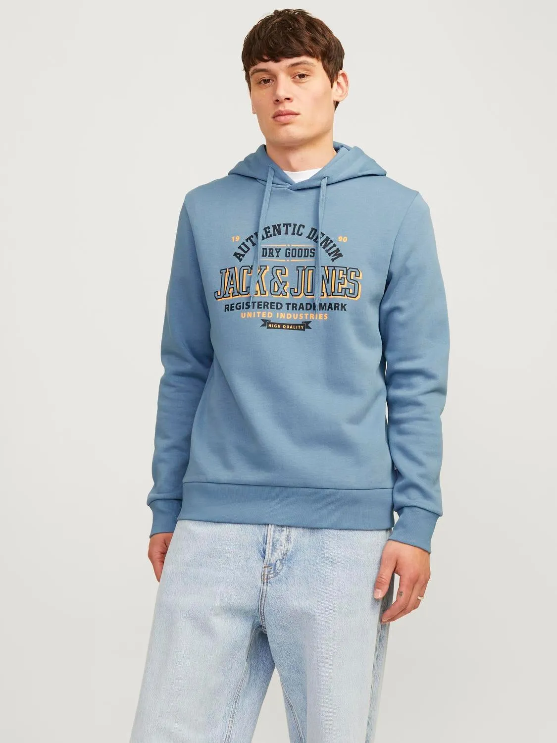 Sudadera con capucha Logotipo | Azul claro | Jack & Jones®