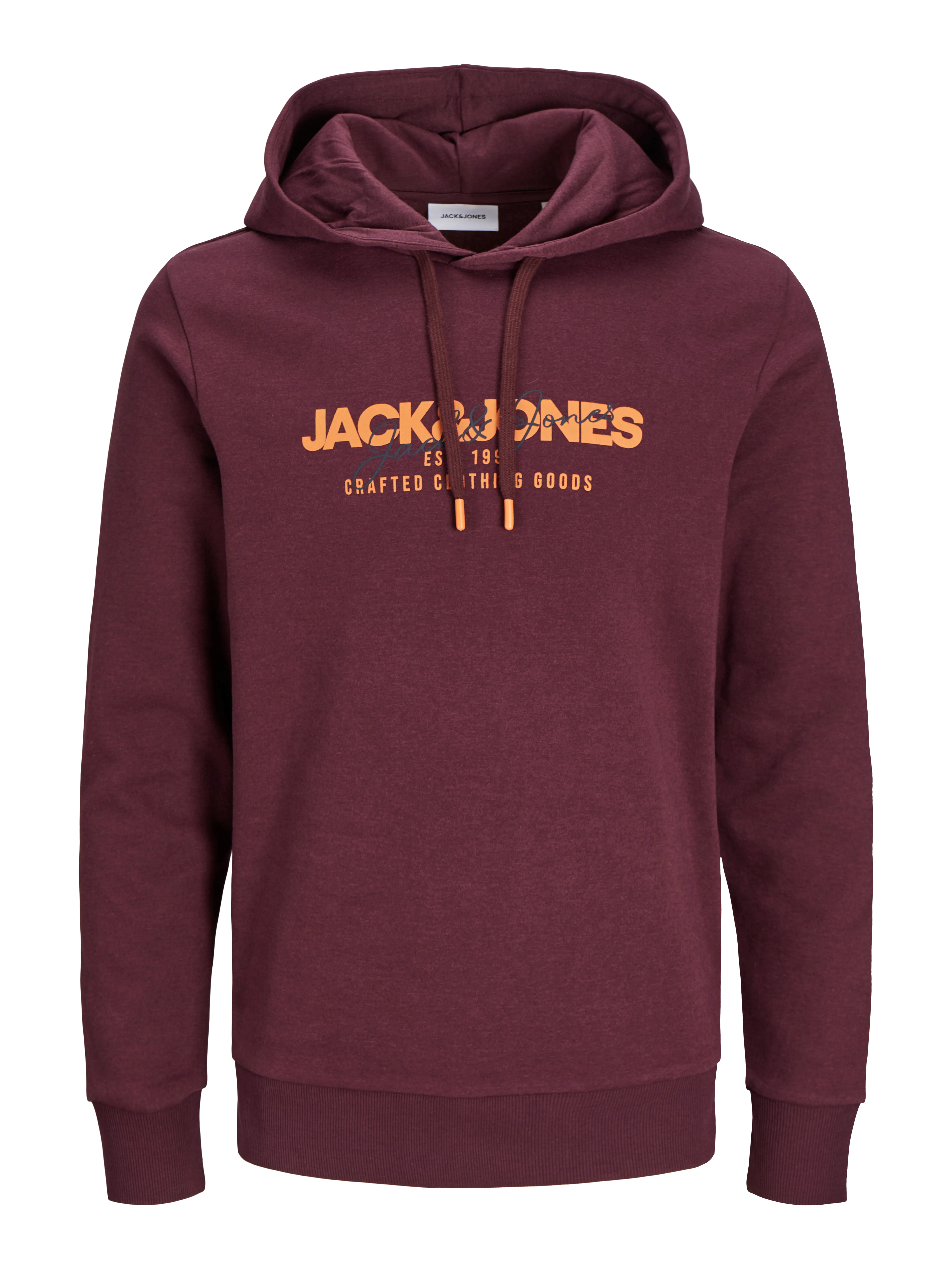 Sudadera con capucha Logotipo | Rojo intermedio | Jack & Jones®