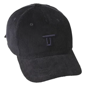 TARA JARMON CAROLE - Gorra bordada de algodón en azul