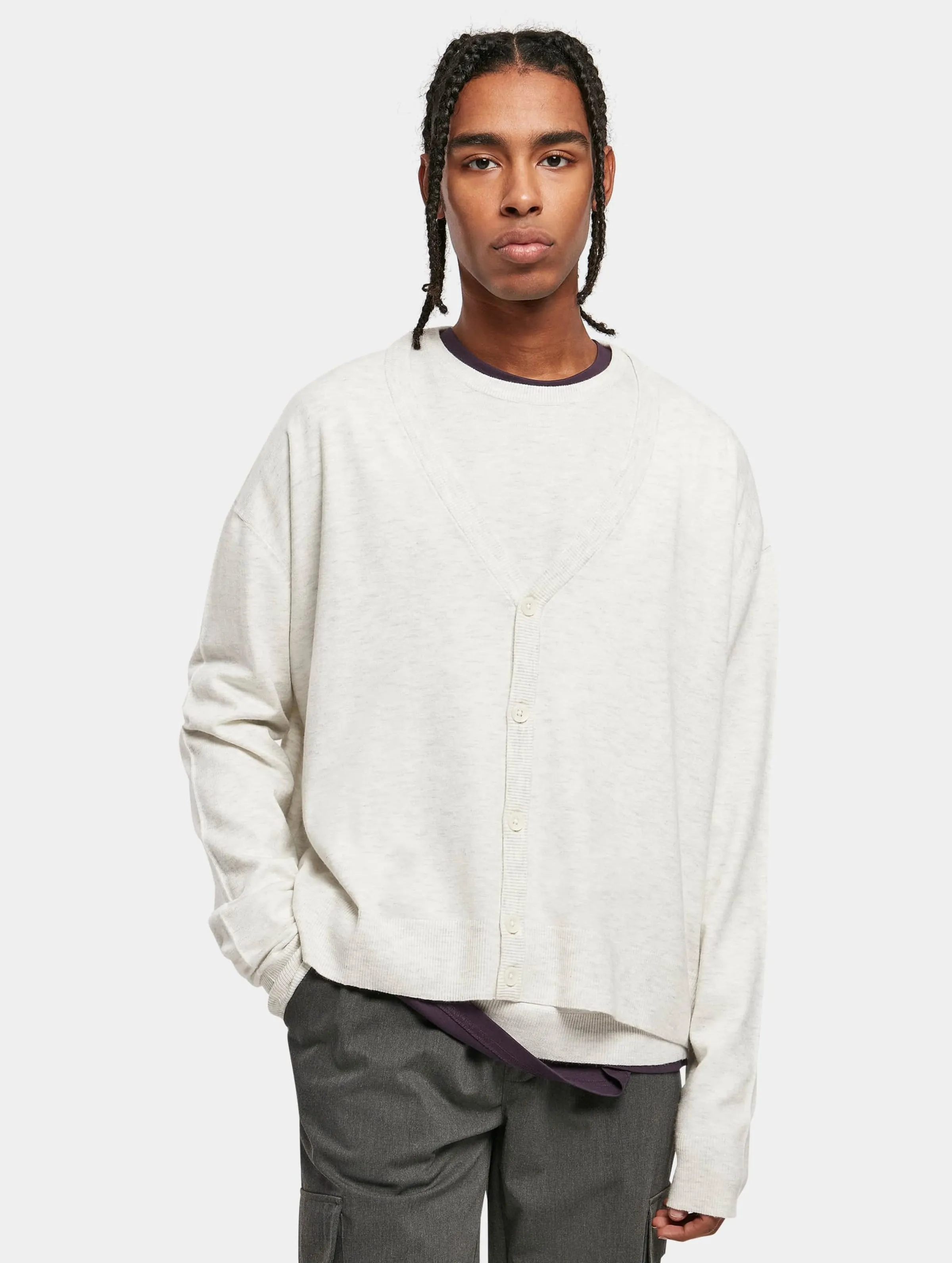 Urban Classics Eco Mix Boxy Cardigan