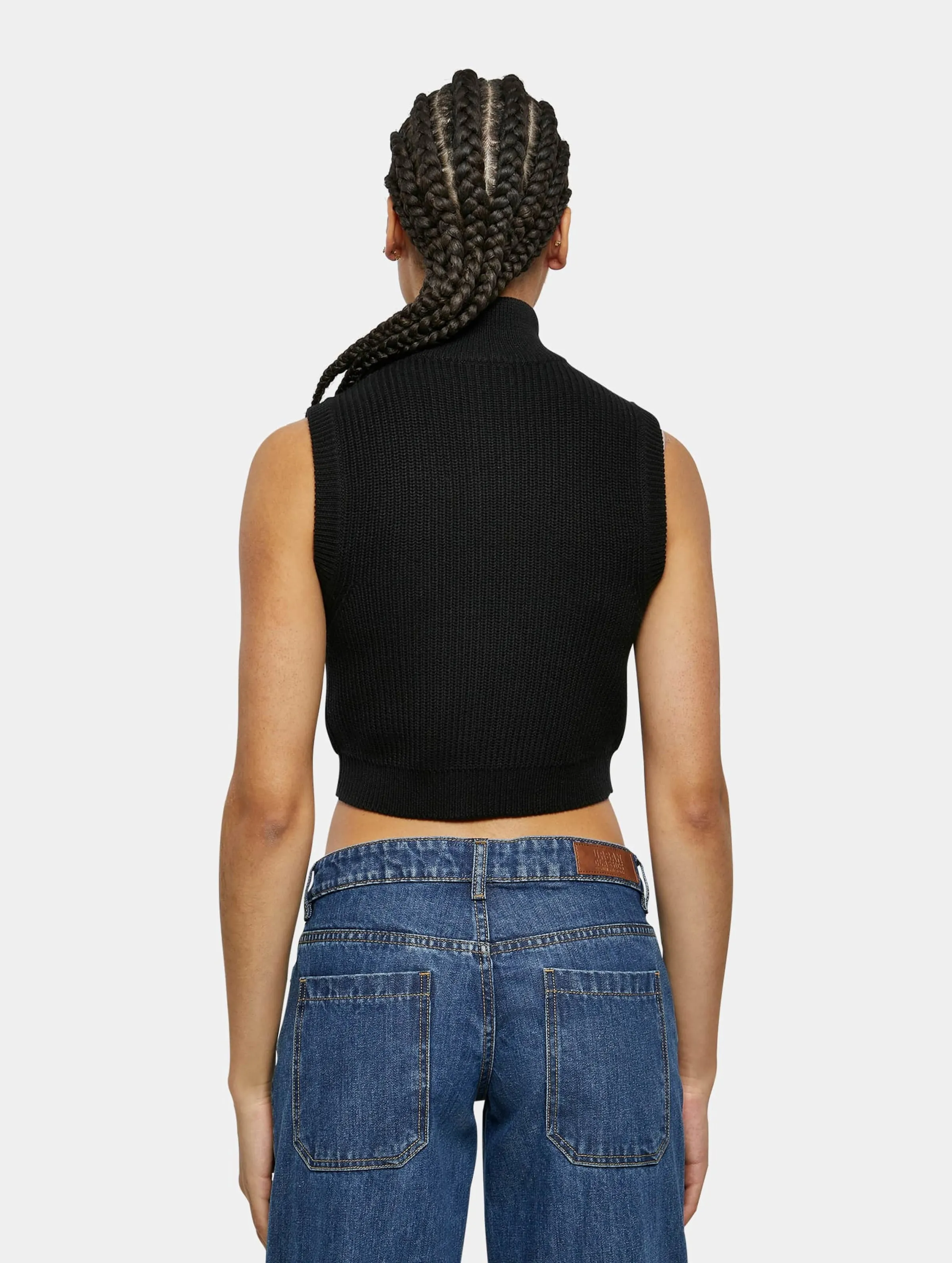 Urban Classics Short Knit Vest Cardigan