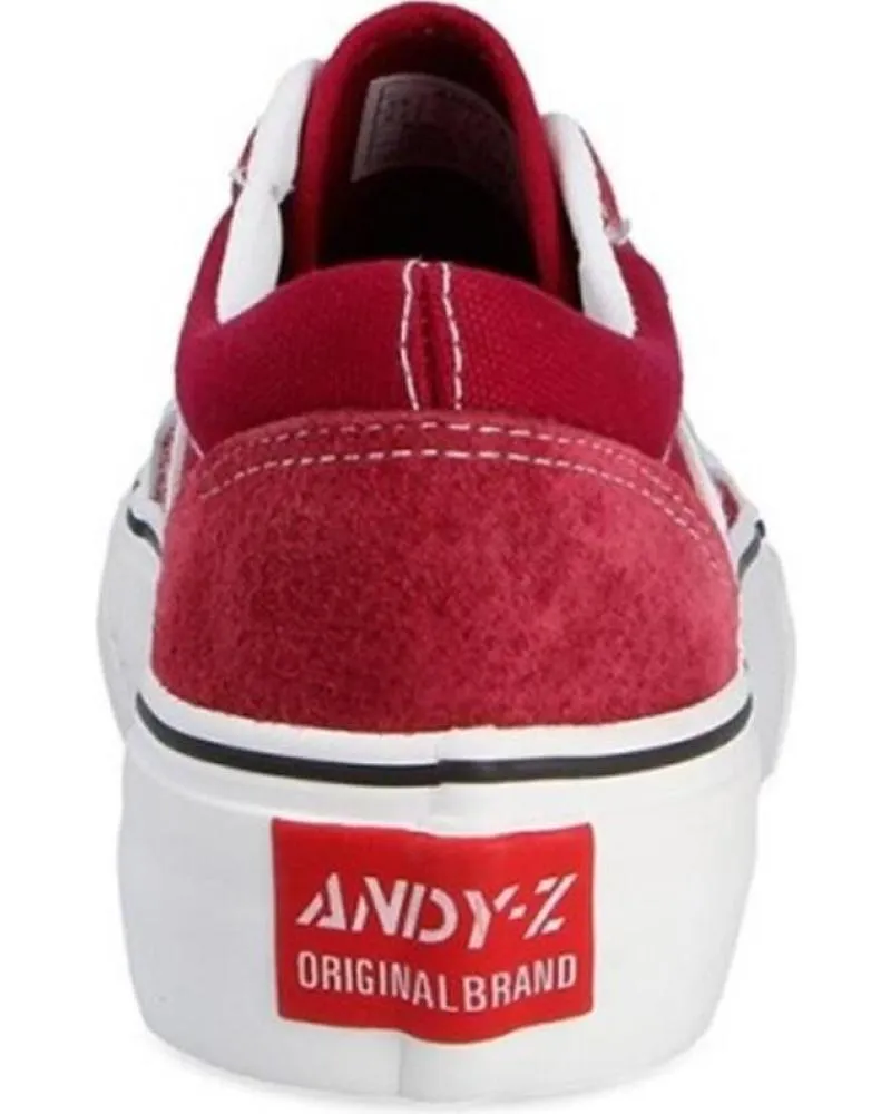 Zapatillas deporte de Mujer ANDY-Z DEPORTIVOS PLATAFORMA ANDY Z NEGRO AW0227 BURDEOS
