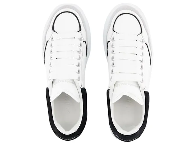 Zapatillas oversize - Alexander Mcqueen - Piel - Gris 
